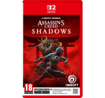 Amazon: Assassin's Creed Shadows (Switch 2) &agrave; 29,99&euro; (au lieu de 59,99&euro;)