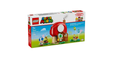 Carrefour: LEGO Super Mario Fête chez les Toads 72041 (Physique) à 18,39€ (au lieu de 29,99€)