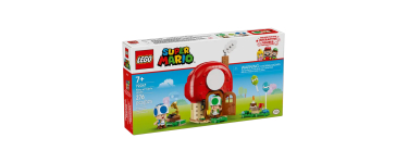 Carrefour: LEGO Super Mario F&ecirc;te chez les Toads 72041 (Physique) &agrave; 18,39&euro; (au lieu de 29,99&euro;)