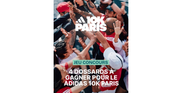 Alltricks: 4 packs dossard adidas 10K Paris 2026 + paire Adizero Evo SL &agrave; gagner