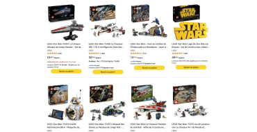 Amazon: LEGO&reg; Star Wars&trade; 10&euro; offerts d&egrave;s 60&euro; d'achat