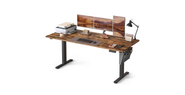 Amazon: Bureau &eacute;lectrique Songmics 180x80cm r&eacute;glable &agrave; 120,78&euro; (au lieu de 150,21&euro;)
