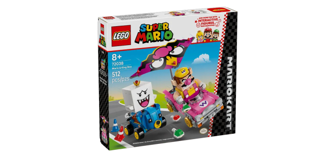 Carrefour: LEGO Super Mario Wario et Roi Boo (Switch) &agrave; 31,92&euro; (au lieu de 49,99&euro;)