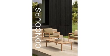 Made in Design: 1 fauteuil rembourr&eacute; Jack Outdoor vert Ethnicraft &agrave; gagner