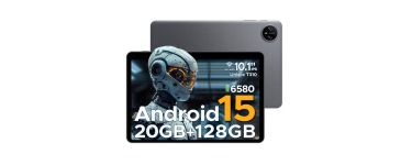 JoyBuy: Tablette DOOGEE Tab A9 Pro - 15 pouces, 20 Go RAM, 128 Go &agrave; 60,79&euro; (au lieu de 129,99&euro;)