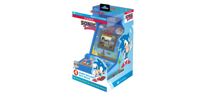 E.Leclerc: Sonic The Hedgehog My Arcade Mighty Player (Console) &agrave; 91,90&euro; (au lieu de 129,99&euro;)