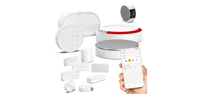 Cdiscount: SOMFY Home Alarm Advanced Pack vid&eacute;o - Alarme sans fil WiFi + GSM &agrave; 829&euro; (au lieu de 1169&euro;)