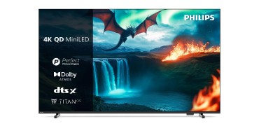 Amazon: TV 65" Philips 65MLED810 - Mini LED, Quantum Dot, 4K UHD, Smart TV &agrave; 455&euro;