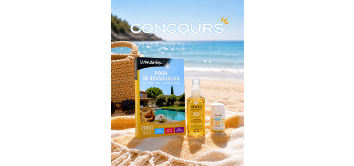 ParaSol: 1 Wonderbox + cr&egrave;me visage SPF50+ + mono&iuml; SPF30 &agrave; gagner
