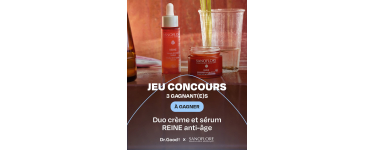Sanoflore: 1 duo cr&egrave;me rose + s&eacute;rum REINE anti-&acirc;ge &agrave; gagner