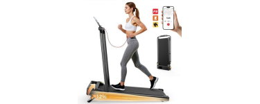 Cdiscount: Tapis de course pliable FT52 - 12% inclinaison, 12 km/h, 2,5 HP &agrave; 132,99&euro; (au lieu de 308,99&euro;)