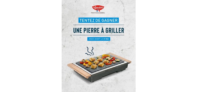 Le Gaulois: 1 pierre &agrave; griller Le Gaulois Professionnel &agrave; gagner