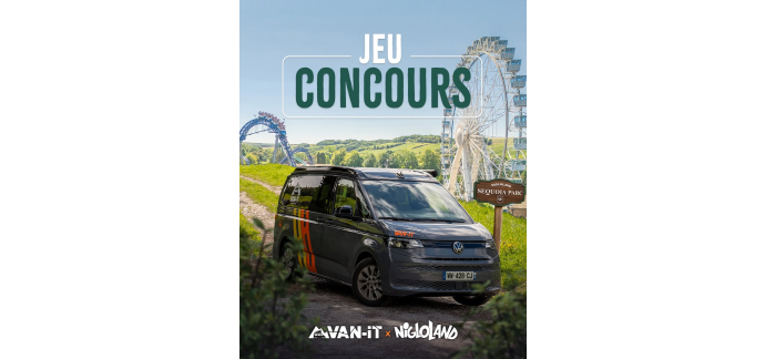 Van It: 1 week-end en van aménagé + billets Nigloland à gagner