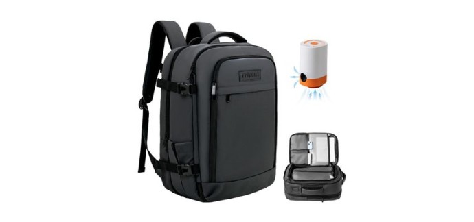 Cdiscount: Sac de voyage &agrave; compression sous vide 35L - 47x33x20 cm - imperm&eacute;able &agrave; 45,99&euro; (au lieu de 99,98&euro;)