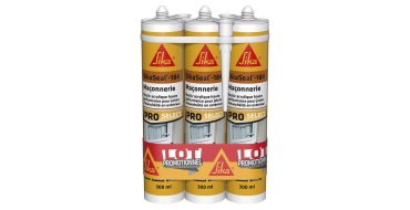 Amazon: Mastic acrylique Sika SikaSeal 184 - Lot de 3 x 300 ml &agrave; 11,99&euro; (au lieu de 15,59&euro;)