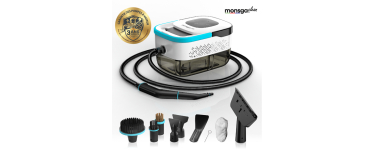 JoyBuy: Nettoyeur vapeur Monsga 1500W - 3,5 bar, 1,6L, 120m&sup2; &agrave; 39,99&euro; (au lieu de 249,99&euro;)