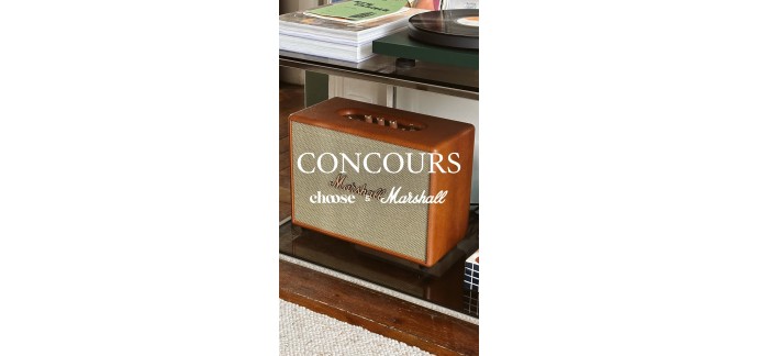 Marshall: 1 enceinte Marshall Woburn III &agrave; gagner