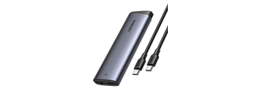 Amazon: Bo&icirc;tier SSD M.2 NVMe UGREEN - USB 3.2 Gen 2, 10 Gbps &agrave; 13,88&euro; (au lieu de 17,87&euro;)