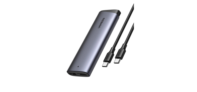 Amazon: Bo&icirc;tier SSD M.2 NVMe UGREEN - USB 3.2 Gen 2, 10 Gbps &agrave; 13,88&euro; (au lieu de 17,87&euro;)