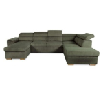 Cdiscount: Canapé d'angle convertible DAYTONA 5-6 places velours côtelé kaki à 999,99€ (au lieu de 1799€)