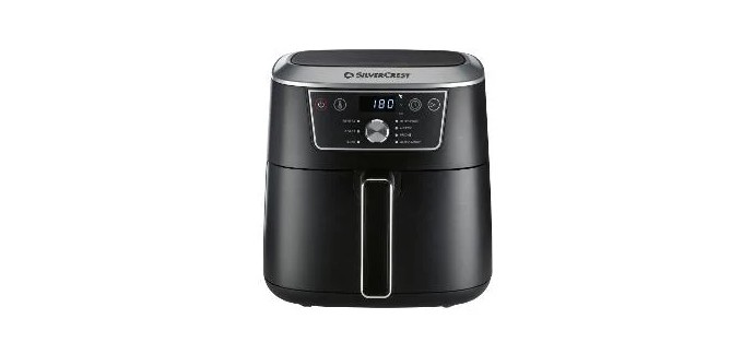 LIDL: Friteuse à air chaud SILVERCREST 6,7L 2150W à 44,99€ (au lieu de 49,99€)