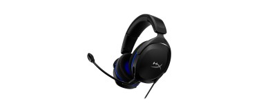 Amazon: Casque gaming HyperX Cloud Stinger 2 Core - filaire, PS5/PS4 &agrave; 25&euro; (au lieu de 45,44&euro;)