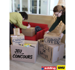 UHU: 2 kits Sp&eacute;cial D&eacute;m&eacute;nagement UHU + 1 carte cadeau Castorama 50&euro; &agrave; gagner
