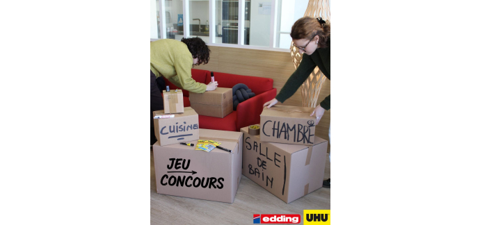 UHU: 2 kits Sp&eacute;cial D&eacute;m&eacute;nagement UHU + 1 carte cadeau Castorama 50&euro; &agrave; gagner
