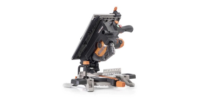 Amazon: Scie &agrave; onglet/de table convertible Evolution Power Tools R210MTS-G2 - 210mm, biseau -47&deg; & onglet +/