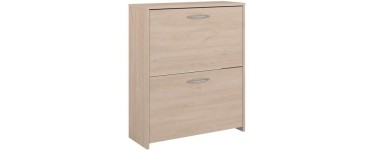 Cdiscount: Meuble &agrave; chaussures 2 abattants PARISOT EASY LIFE - L66,5 x P25,1 x H78,5cm &agrave; 49,99&euro;