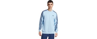 Kickz: adidas Originals 3-Stripes Crew Sweatshirt Bleu &agrave; 38,95&euro; (au lieu de 64,95&euro;)