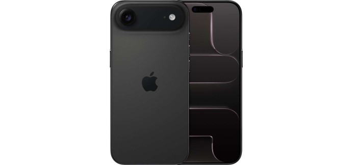Orange: Apple iPhone Air 5G+ 512 Go Noir Sidéral - smartphone à 829€ (au lieu de 1 227,35€)