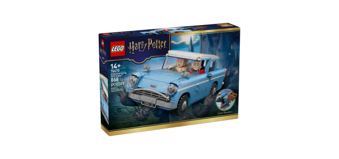 Amazon: LEGO 76470 Harry Potter Ford Anglia ensorcel&eacute;e (PS5) &agrave; 58,89&euro; (au lieu de 79,99&euro;)