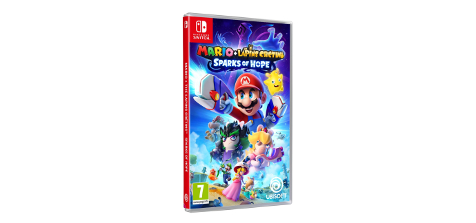 Amazon: Mario + Lapins Cr&eacute;tins Sparks of Hope (Switch) &agrave; 15,48&euro; (au lieu de 20,60&euro;)