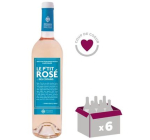 Cdiscount: Vin rosé Le P'tit Rosé des Copains Méditerranée x6 à 27,99€ (au lieu de 41,94€)