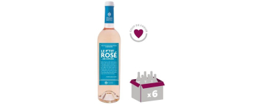 Cdiscount: Vin ros&eacute; Le P'tit Ros&eacute; des Copains M&eacute;diterran&eacute;e x6 &agrave; 27,99&euro; (au lieu de 41,94&euro;)
