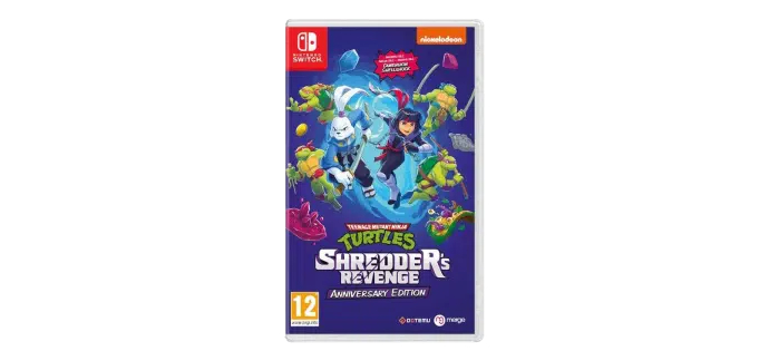 Amazon: TMNT Shredders Revenge Anniversary Edition (Switch) &agrave; 29,98&euro; (au lieu de 34,99&euro;)
