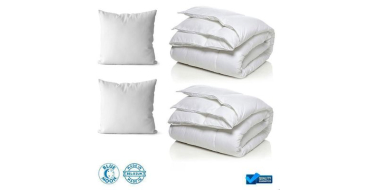 Cdiscount: Pack Twin - 2 Couettes 140x200 + 2 Oreillers 60x60 &agrave; 44,99&euro; (au lieu de 59,99&euro;)