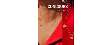 MATY: 1 collier en or 375 (valeur 340&euro;) &agrave; gagner
