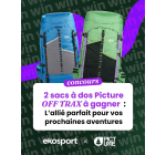 Ekosport: 2 sacs &agrave; dos OFF TRAX 30+10L Picture &agrave; gagner