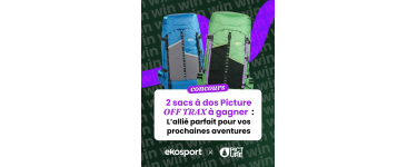 Ekosport: 2 sacs &agrave; dos OFF TRAX 30+10L Picture &agrave; gagner