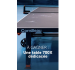 Cornilleau: 1 table Cornilleau 700X d&eacute;dicac&eacute;e par l'&Eacute;quipe de France &agrave; gagner
