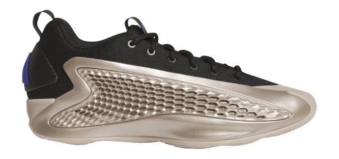 Kickz: adidas Anthony Edwards 1 Low Champagne Metallic Beige à 56,96€ (au lieu de 99,95€)