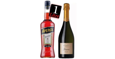 Cdiscount: Pack Cocktail Spritz  Ap&eacute;rol 1L + Prosecco Ricadonna 75cl &agrave; 15,99&euro; (au lieu de 20,99&euro;)