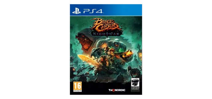 Amazon: Battle Chasers Nightwar (PS4) &agrave; 10,63&euro; (au lieu de 29,99&euro;)