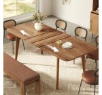 Cdiscount: Table &agrave; manger extensible 140~160cm, charge 120kg &agrave; 146,99&euro; (au lieu de 209,99&euro;)