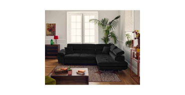 Cdiscount: Canap&eacute; d'angle droit 5 places Dimas convertible avec coffre &agrave; 699&euro; (au lieu de 899,99&euro;)