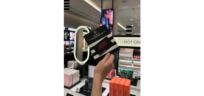 Sephora: 1 carte cadeau Sephora (valeur 500&euro;) &agrave; gagner