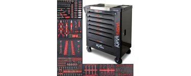 Cdiscount: Servante d'atelier Barracuda Tools 7 tiroirs - 257 outils inclus &agrave; 499&euro; (au lieu de 549&euro;)