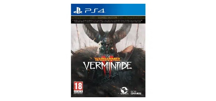 Amazon: Warhammer Vermintide 2 Deluxe Edition (PS4) à 14,99€ (au lieu de 25,73€)